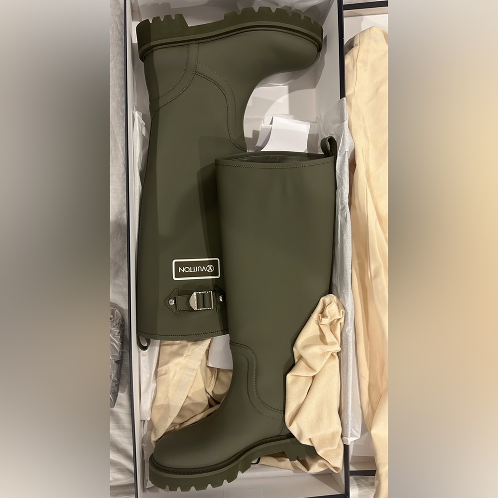 Louis Vuitton rain boots